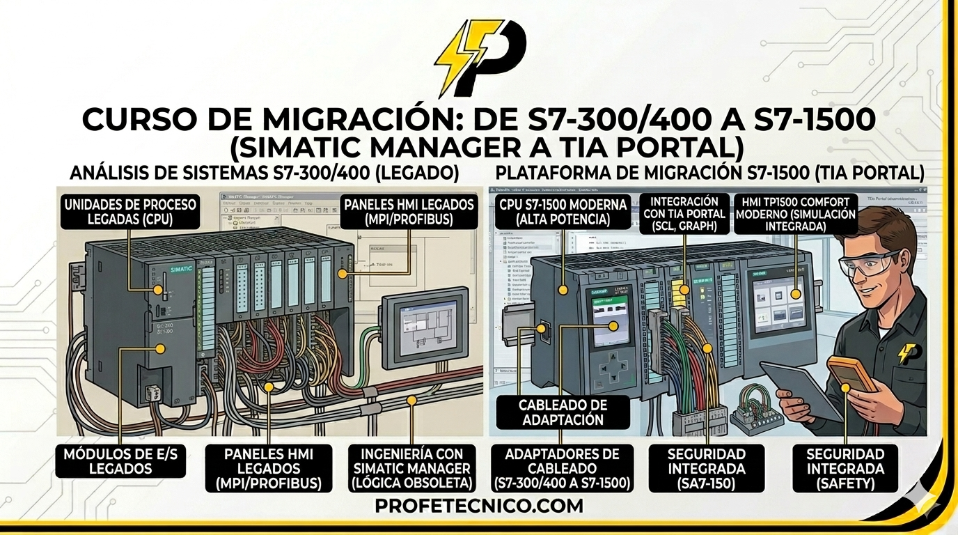 Curso de Migración desde un S7-300 a S7-1500